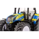 3297 Siku 1:32 New Holland police tractor Traktor polizei