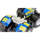 3297 Siku 1:32 New Holland police tractor Traktor polizei