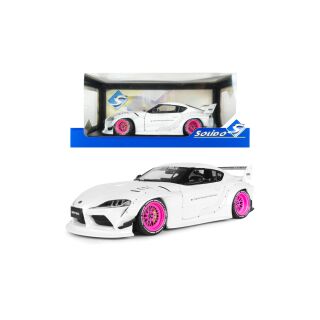 421186588 Solido 1:18 Toyota GR Supra LWB weiß/pink 2025