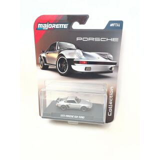 Majorette 1:64 Collection Series 1975 Porsche 930 Turbo silber