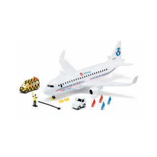 5412 Siku 1:50 Verkehrsflugzeug mit Zubehör ohne Elektrik Bon Voyage Frankreich