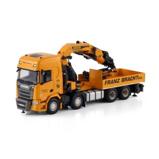 01-4672 Wsi 1:50 Franz Bracht KG SCANIA R HIGHLINE CR20H 8X4 WITH PALFINGER