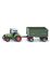 1634 SIKU Farmer 1:87 Claas Traktor mit 2-Achs-Anhänger Fortuna