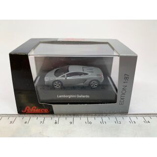 25416 SCHUCO 1:87 Lamborghini Gallardo grau