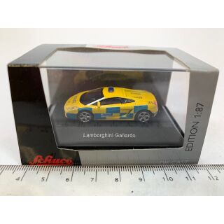 25460 SCHUCO 1:87 Lamborghini Gallardo Police