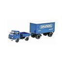 03252 SCHUCO 1:43 Hanomag Kurier "Grundig"