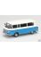03650 SCHUCO 1:43 Barkas B 1000 Bus blau weiss DDR