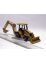 434 NZG 1:50 Caterpillar 416C Backhoe Loader Mobilbagger Bagger