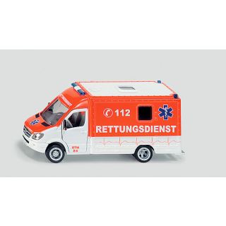 2108 SIKU 1:50 MB Rettungswagen Krankenwagen RTW