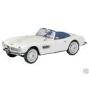 02177 SCHUCO 1:43 BMW 507 Cabrio weiß/blau