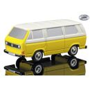 05122 SCHUCO Piccolo VW T3 Bus  gelb weiß 1986