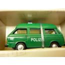 09252 BUB 1:87 VW T3 Hochraumbus Polizei BUS grün
