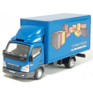 Mitsubishi Fuso Canter Koffer blue 1:87