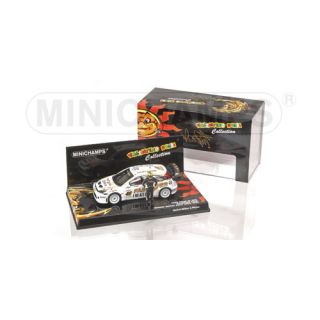 436068446 Minichamps 1:43 FORD FOCUS RS WRC - ROSSI/CASSINA - WINNER - MONZA RALLY SHOW 2006 - WITH FIGURINE