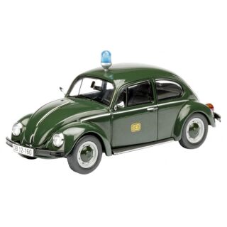 03867 Schuco 1:43 VW Käfer BAHNPOLIZEI Polizei