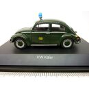 03867 Schuco 1:43 VW Käfer BAHNPOLIZEI Polizei